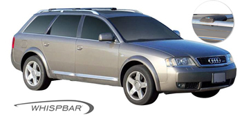 Audi A6 Allroad Yakima Whispbar roof racks